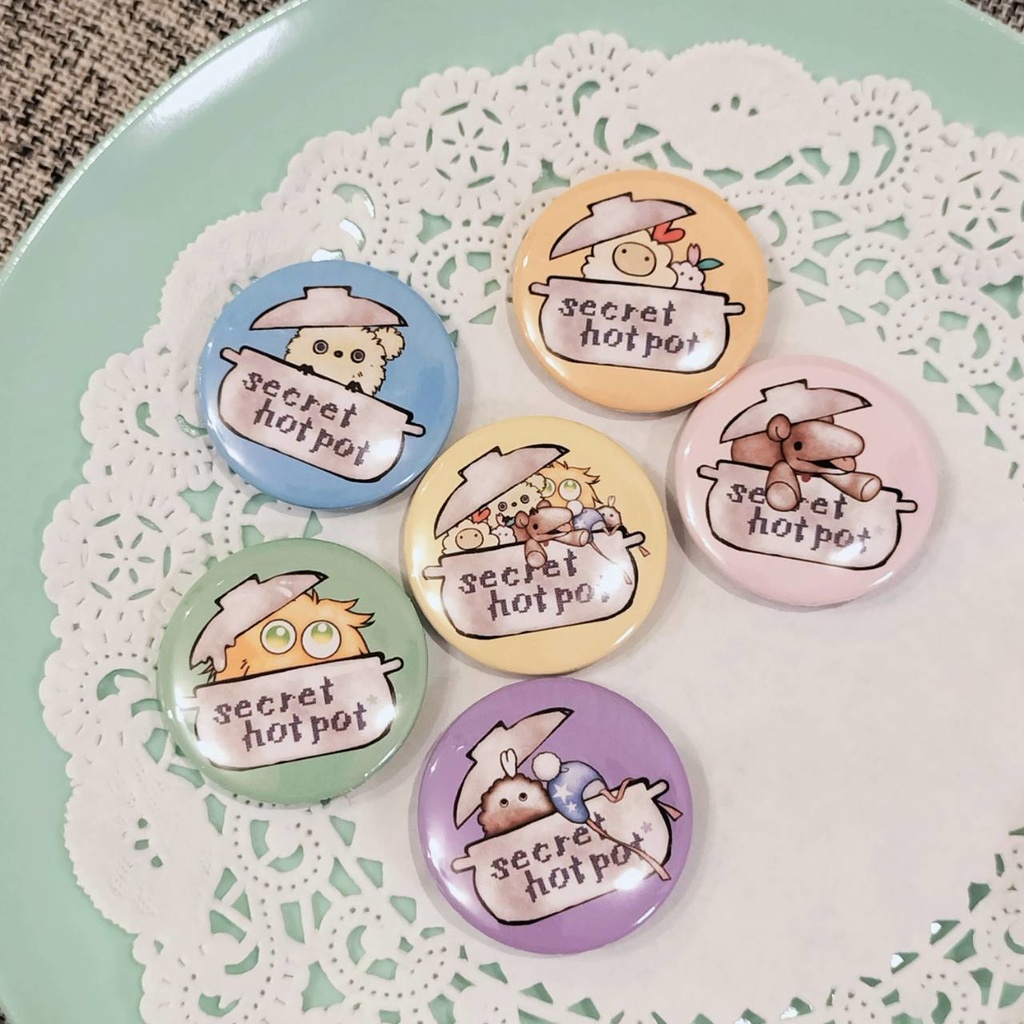 缶バッチ「secrethotpot」