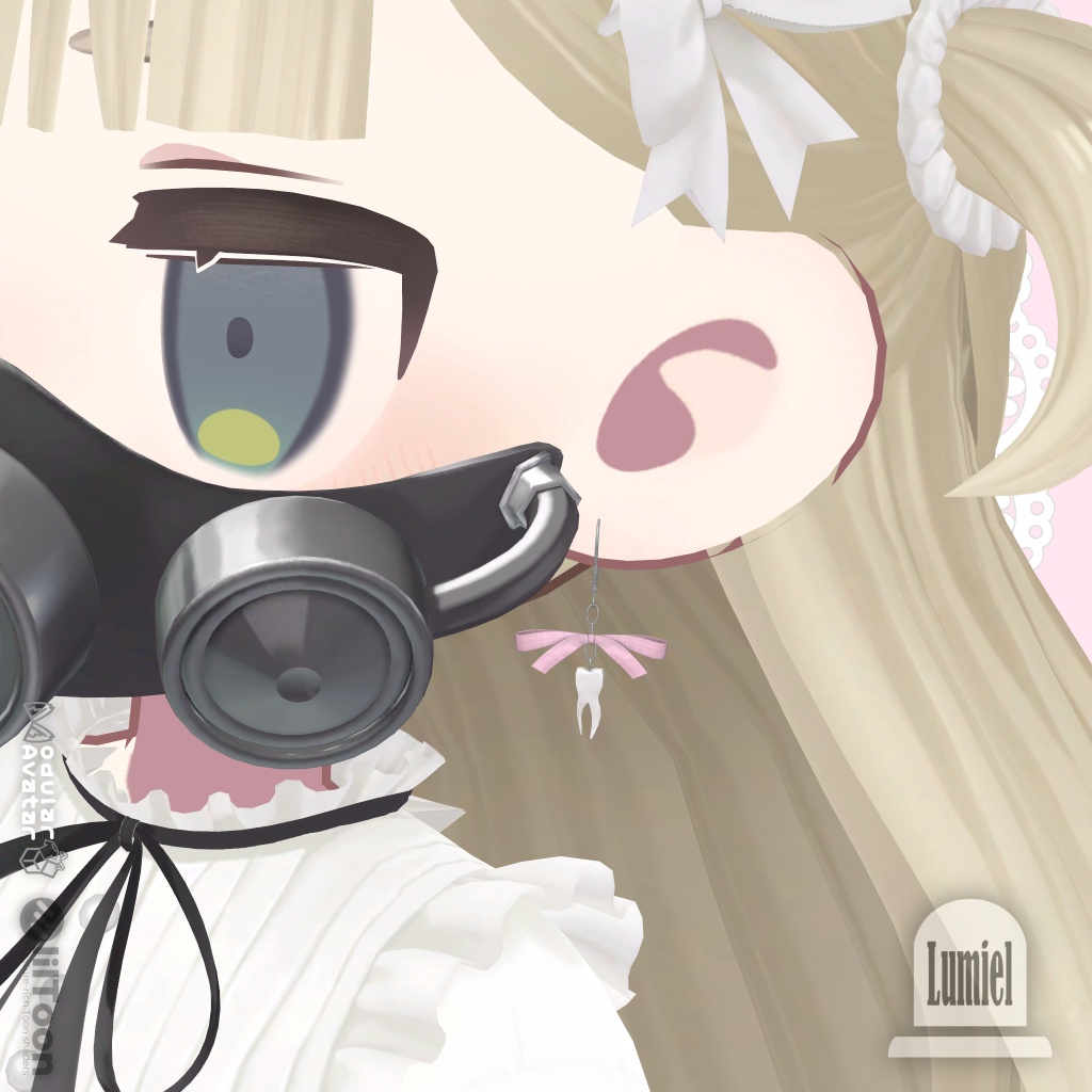 【MA対応】Tooth Earring