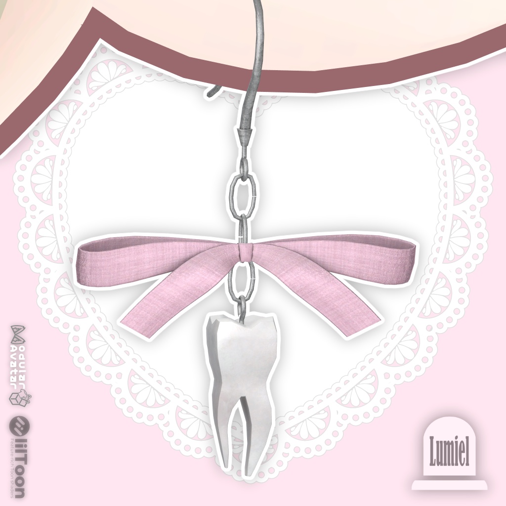 【MA対応】Tooth Earring
