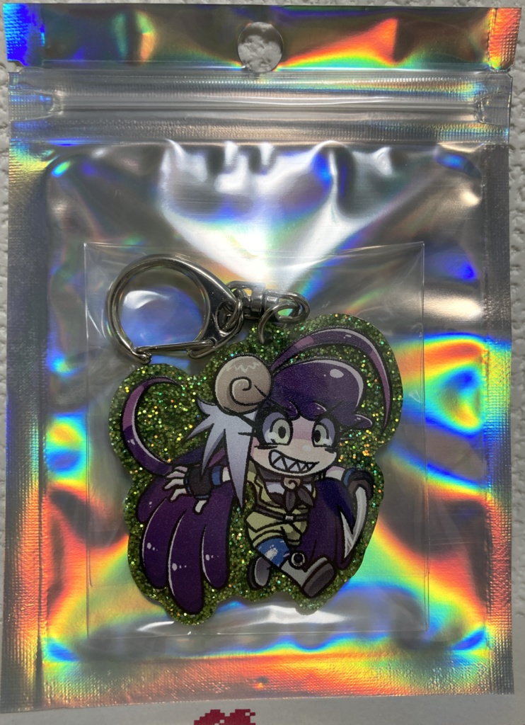 ギラギラアクリルキーホルダー　ルディ