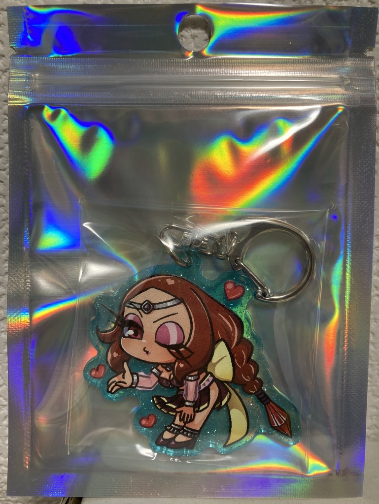 ギラギラアクリルキーホルダー　サーラ