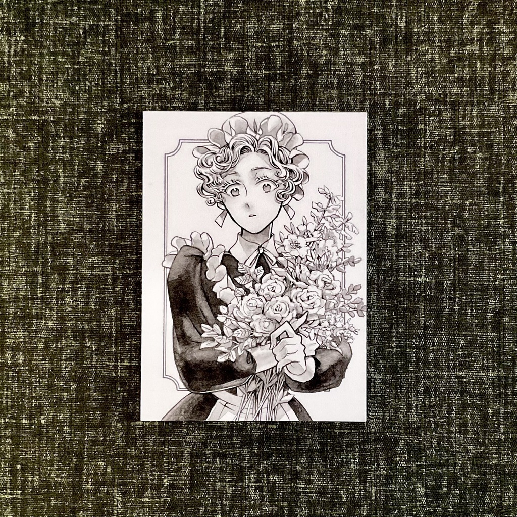 原画｜ATC・花束のメイド