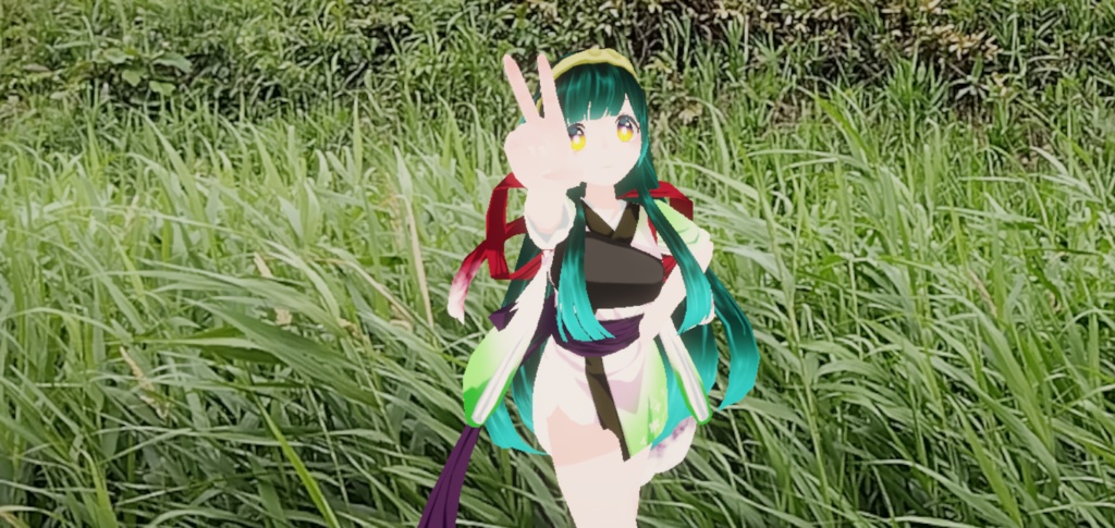 スマホのカメラと連携して3Dキャラを撮影できるアプリ(RoidFriend)