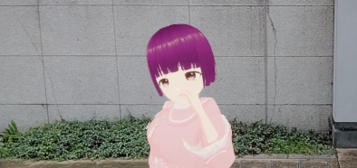 スマホのカメラと連携して3Dキャラを撮影できるアプリ(RoidFriend)