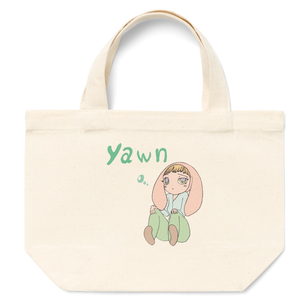 創作女の子シャルロッテ トートバッグ