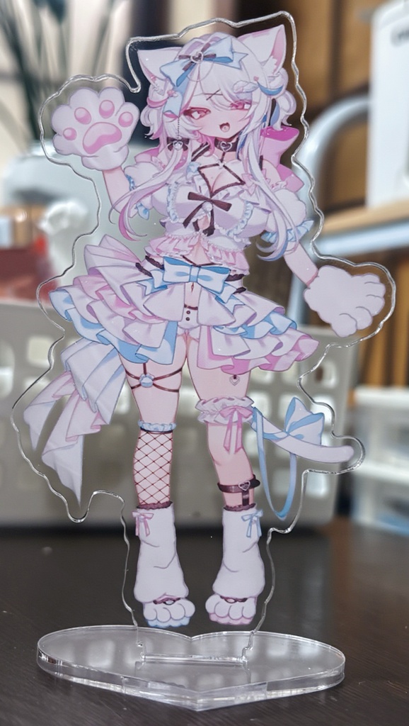 【アクリルスタンド】野ラ猫。ふわふわ衣装ver