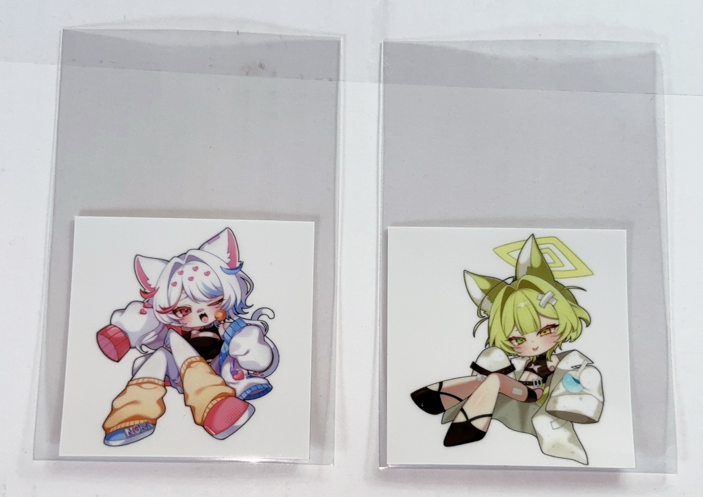 【ステッカー】野ラ猫。＆蓮くんセット