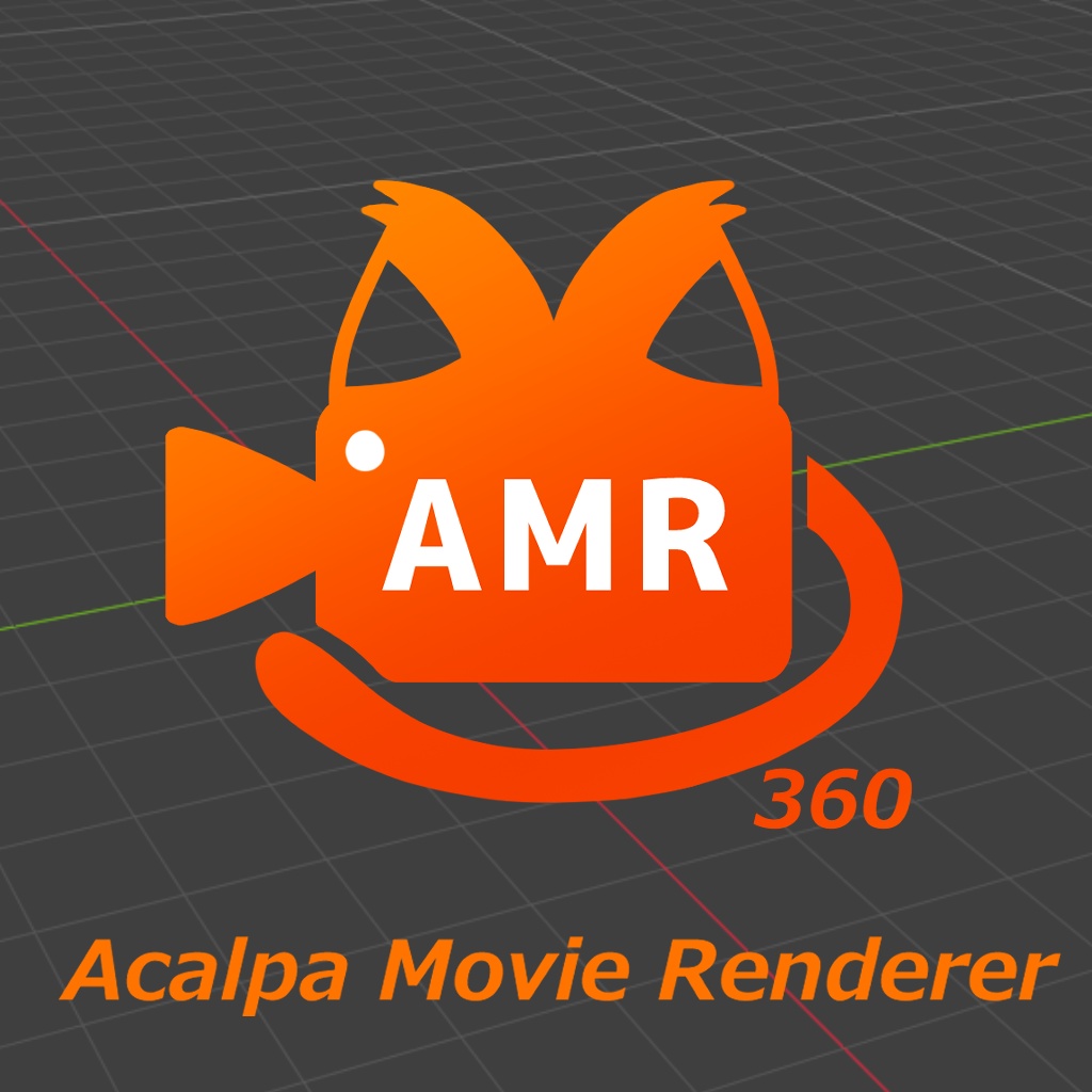 【Blenderアドオン】ターンテーブル・カメラワーク動画作成ツール「Acalpa Movie Renderer」