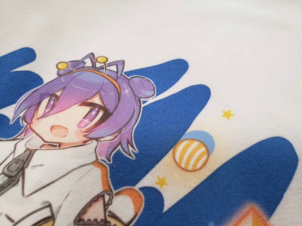 バースデーイラストTシャツ