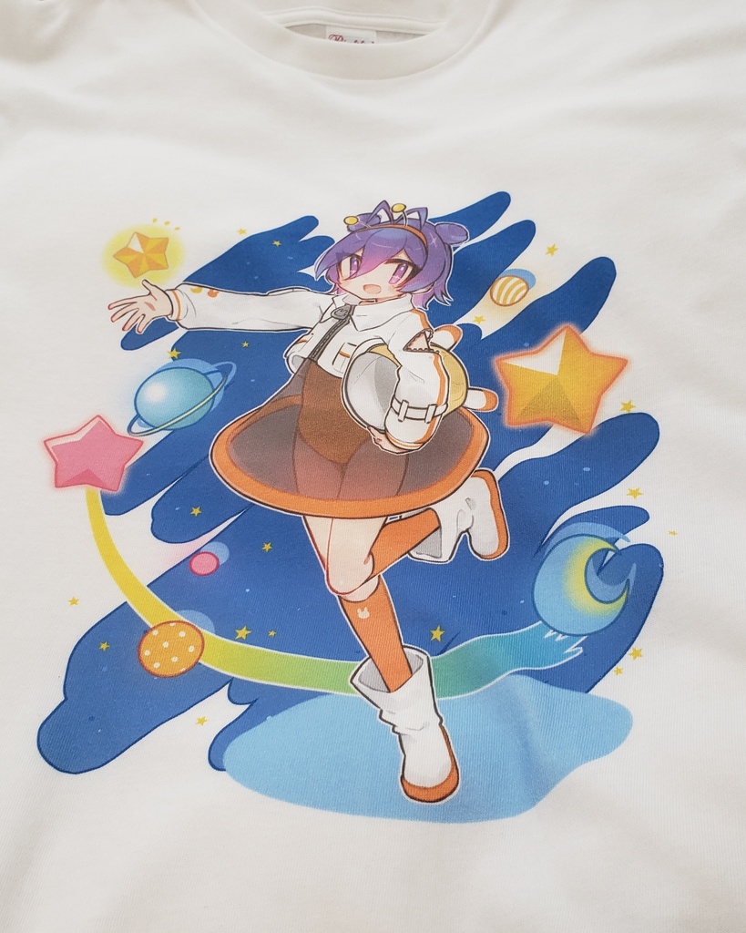 バースデーイラストTシャツ