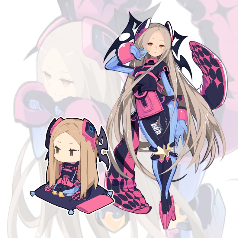 StarTiara 黒アンゴラ 正座アクリルキーホルダー