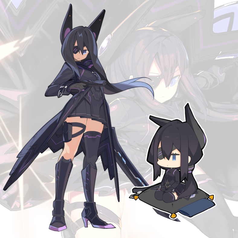 StarTiara シオン 正座アクリルキーホルダー