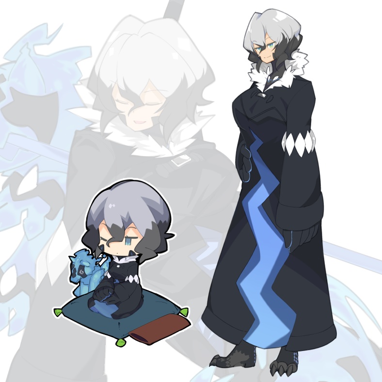 StarTiara ゼル 正座アクリルキーホルダー