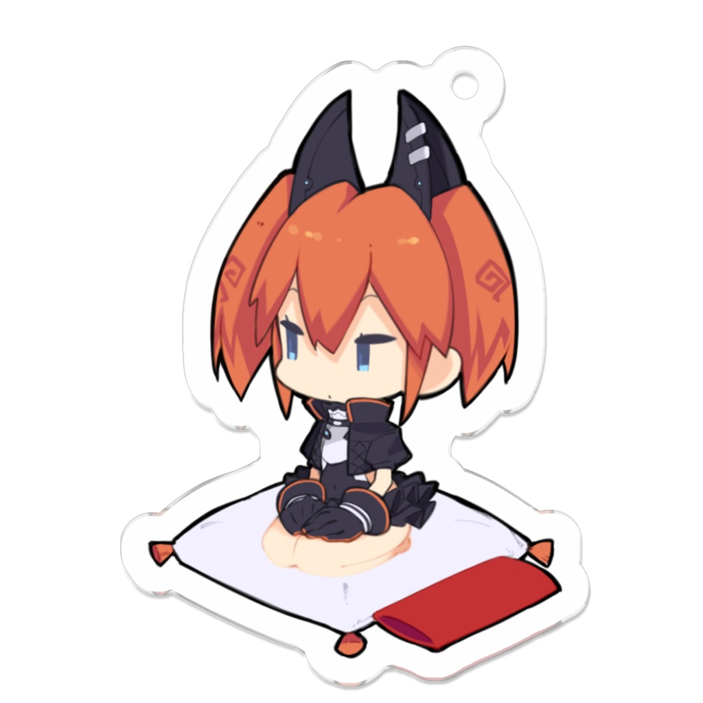 StarTiara フレア 正座アクリルキーホルダー