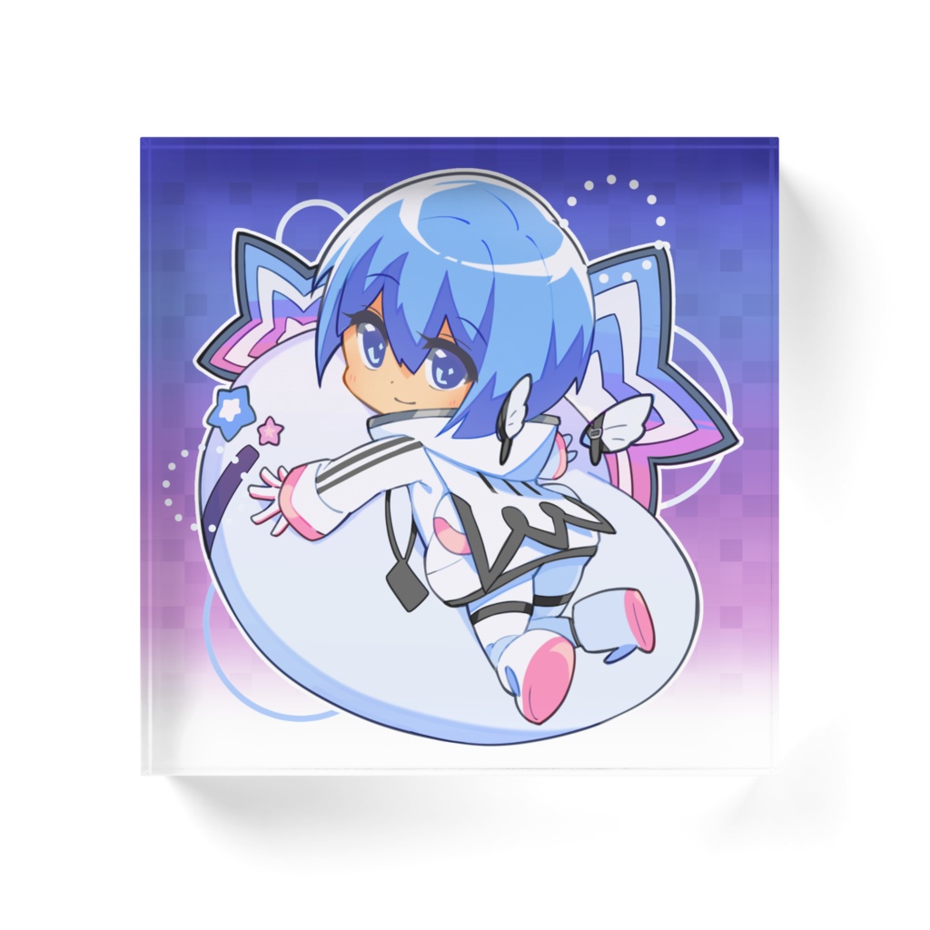 アクリルブロック ヒューイちゃん