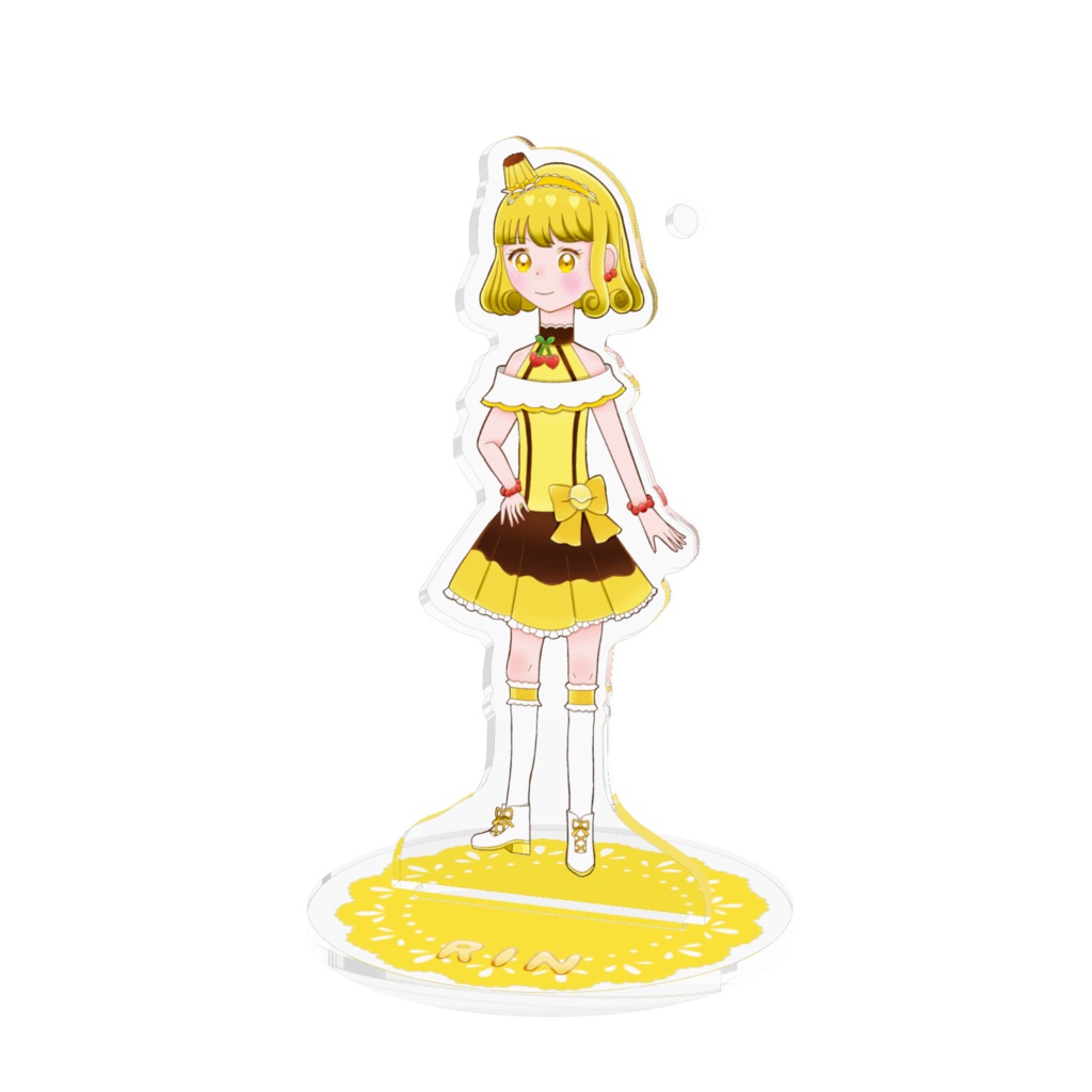 白石りん　アクリルスタンド