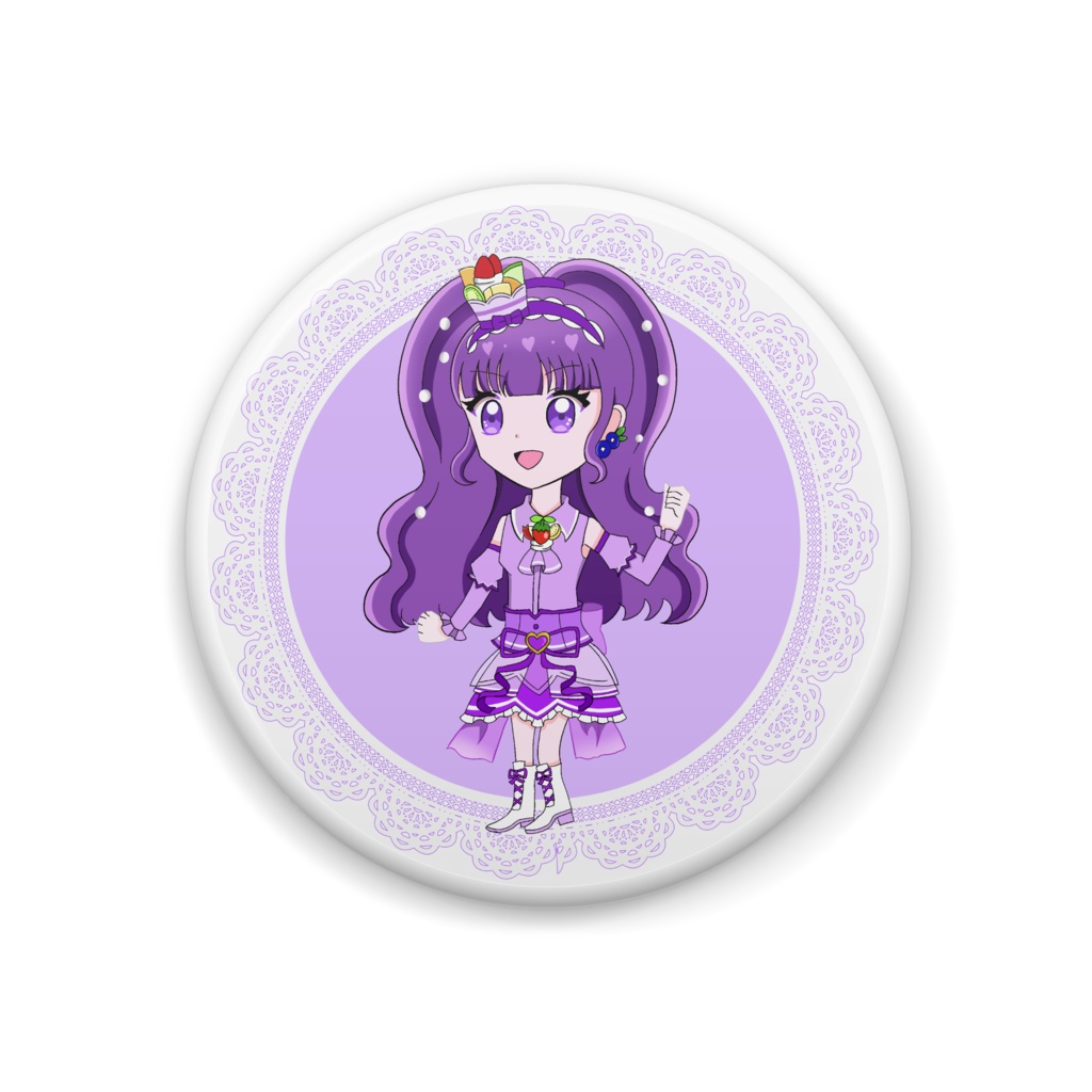 一ノ瀬みこと　缶バッジ