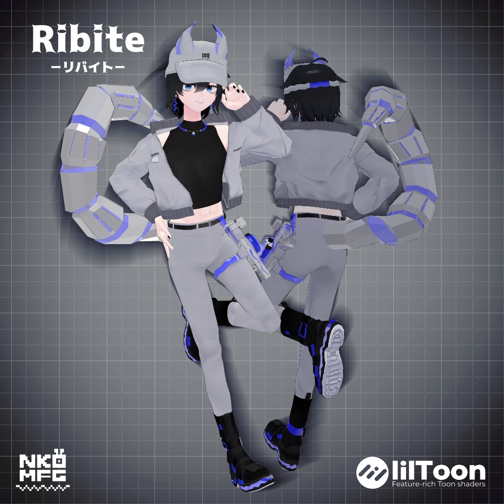 ✨11/30までセールオリジナル3Dモデル『Ribite-リバイト』