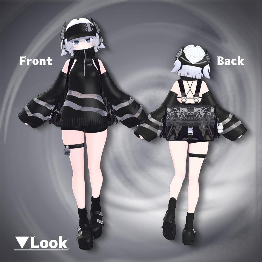 オリジナル3Dモデル『Zerulu-ゼルル』