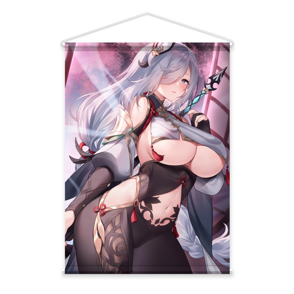 【B2Wスエードタペストリー】申鶴