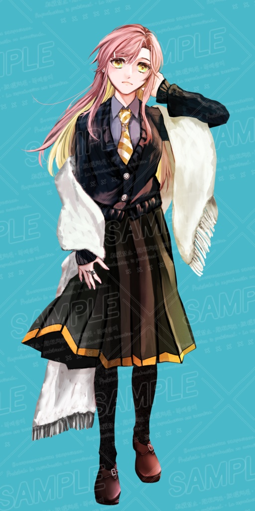 【AI未使用】創作キャラクター/立ち絵