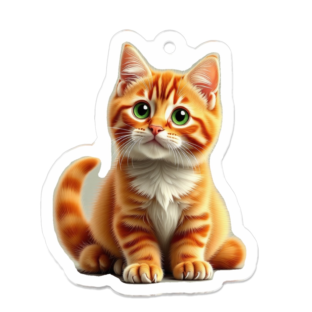 Milkey cat キーホルダー