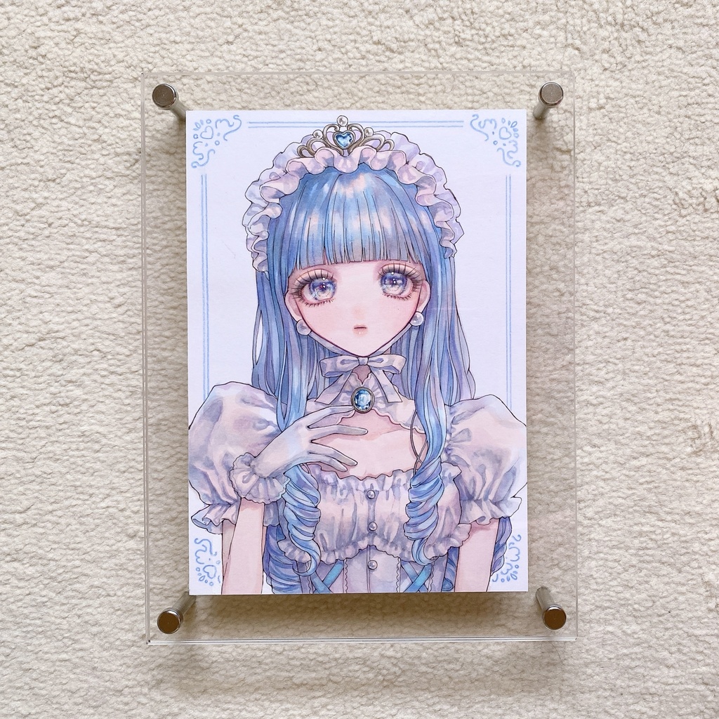原画「🩵Azur Perle」※着払い