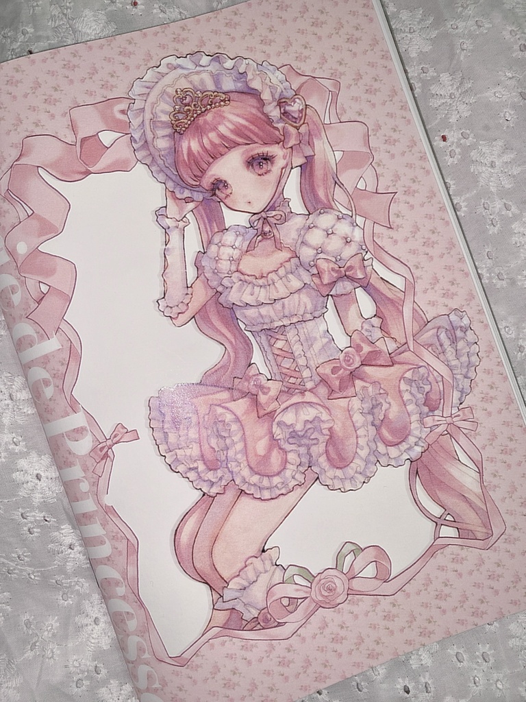 【倉庫発送】イラスト集「Magie de Princesse」