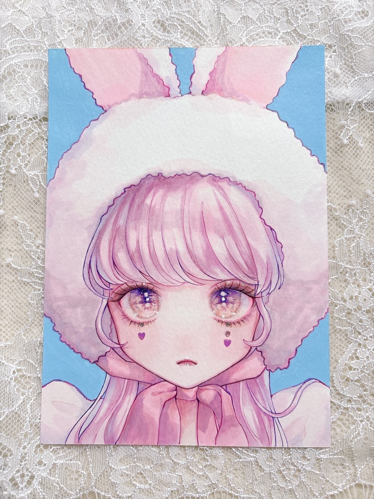 過去原画「うさぎちゃん」