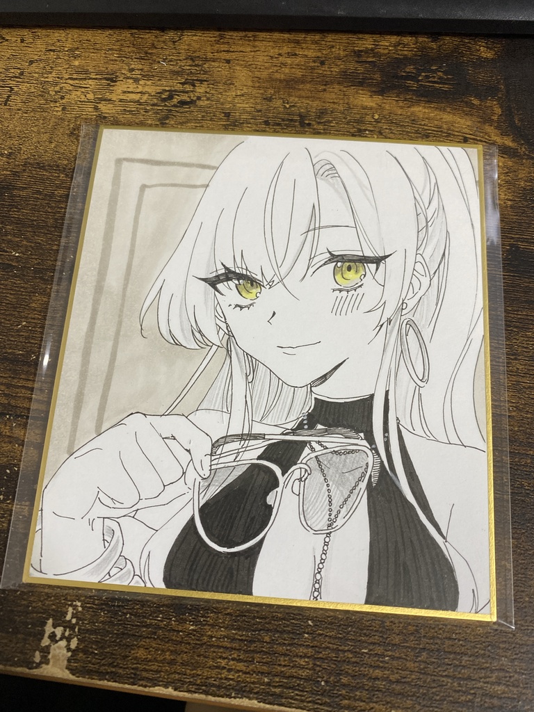 【直筆/アナログ】リクエスト色紙