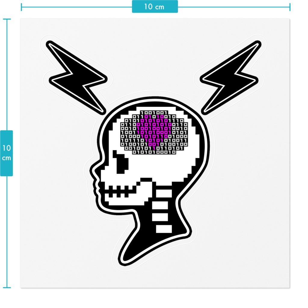 I'm (not) Digital Boy.ステッカー