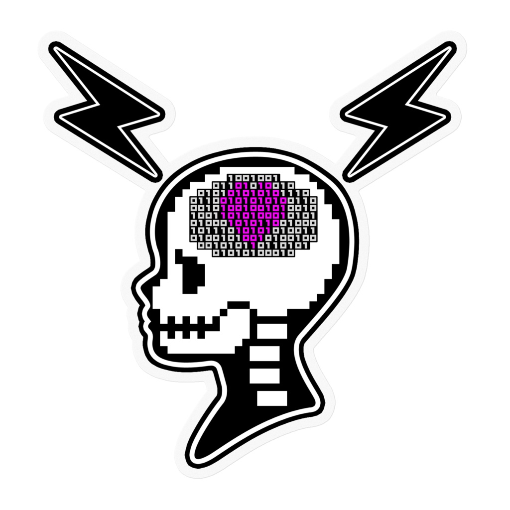 I'm (not) Digital Boy.ステッカー