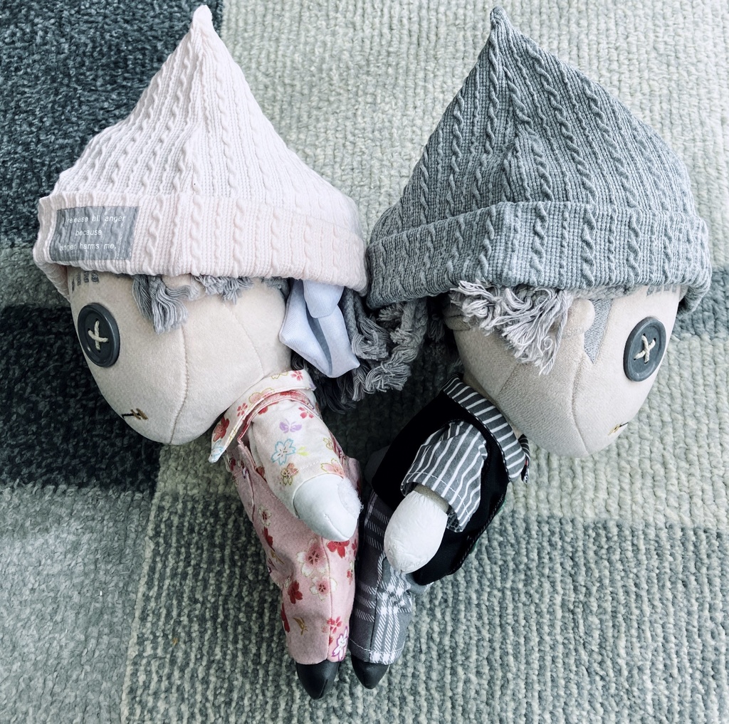 ネコミミ風キャップ