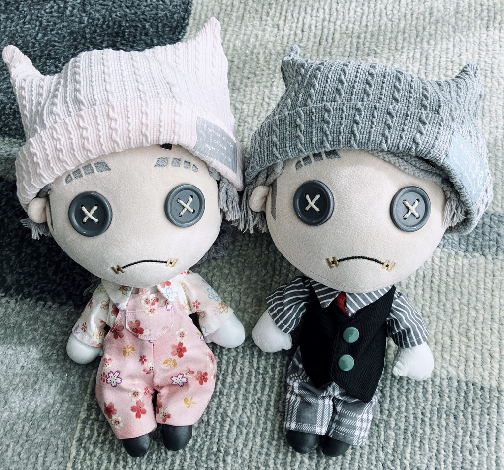 ネコミミ風キャップ