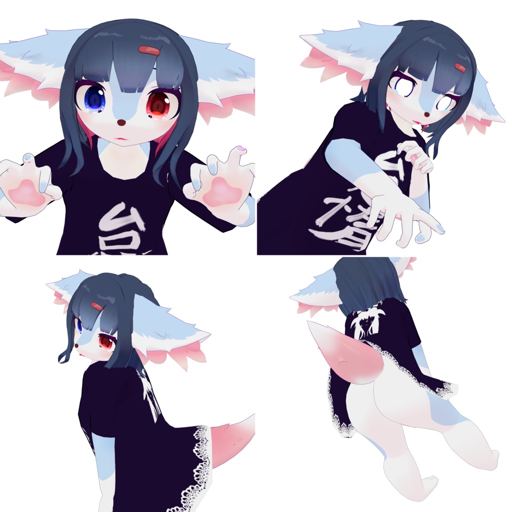 Colt VRChat想定アバター