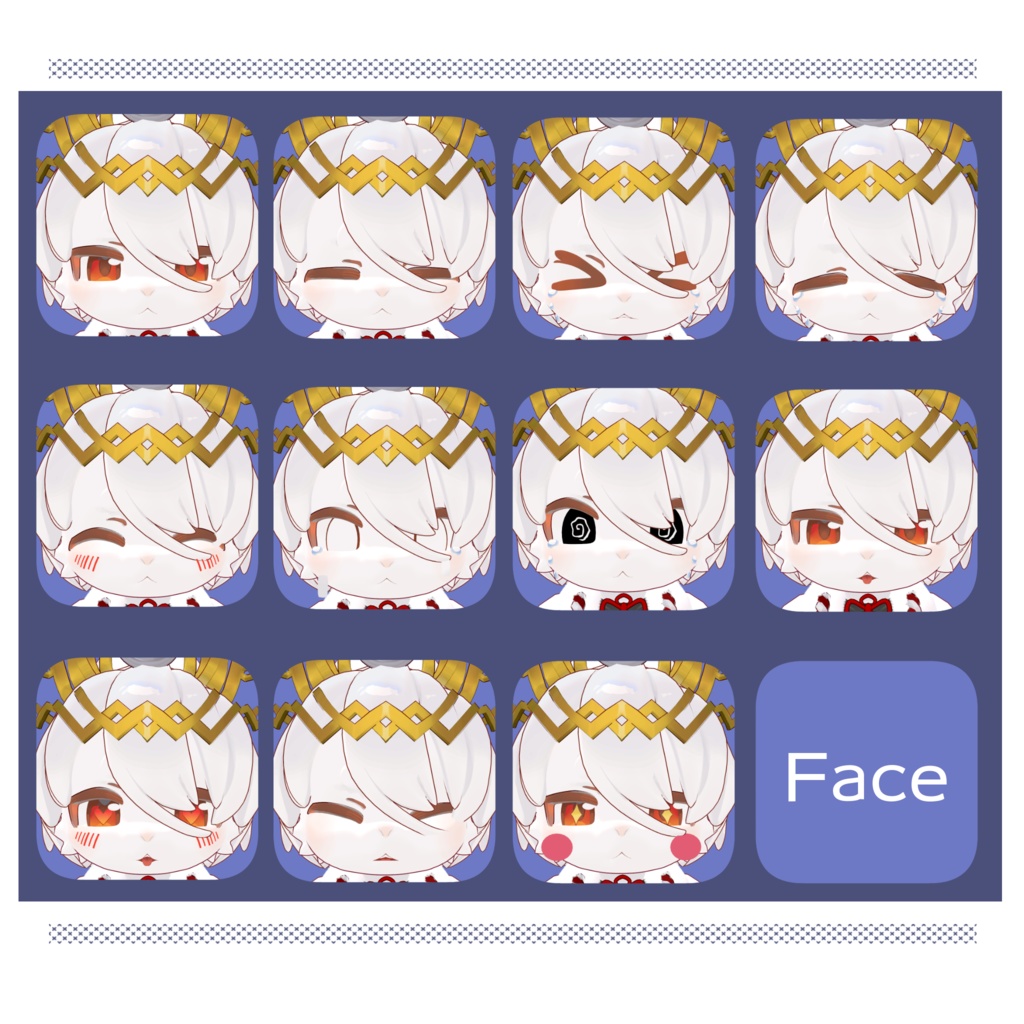 イナバ-Inaba- VRChat想定アバター