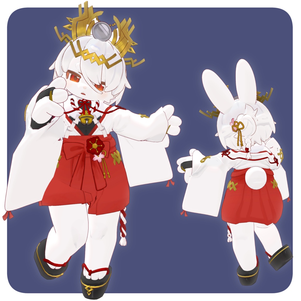 イナバ-Inaba- VRChat想定アバター