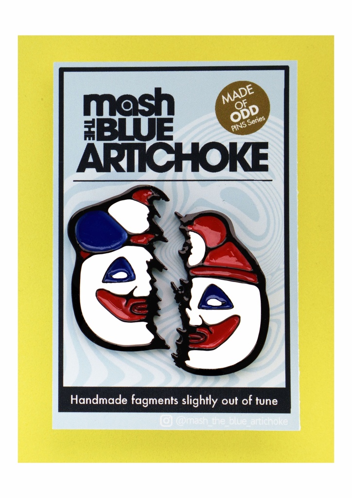 MADE OF ODD 樹脂アートピンズ 〜BackSide〜