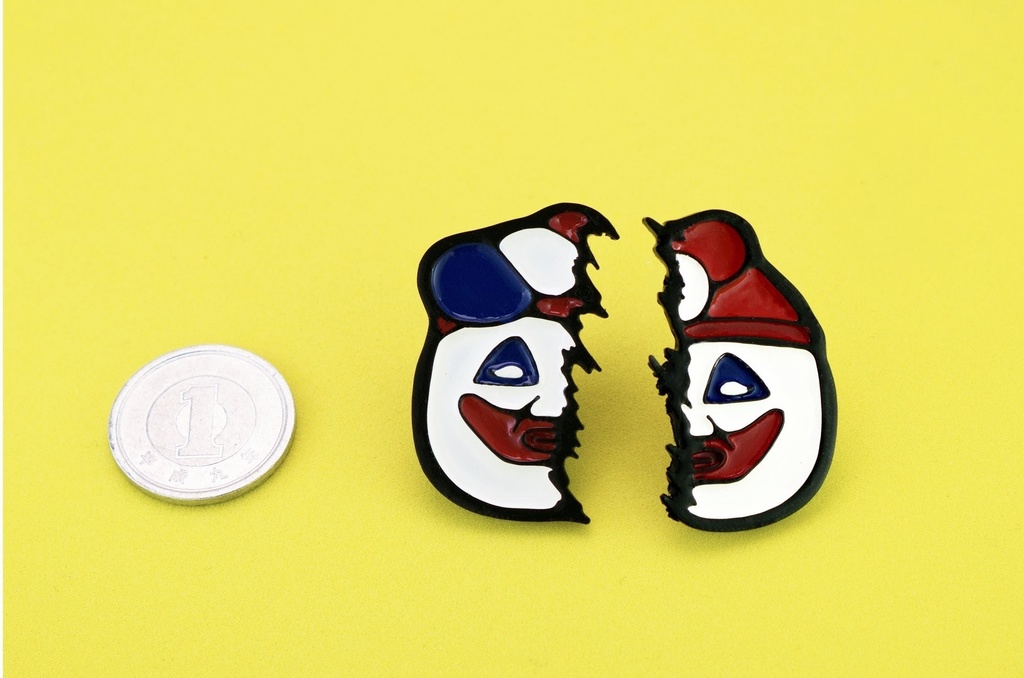 MADE OF ODD 樹脂アートピンズ 〜BackSide〜