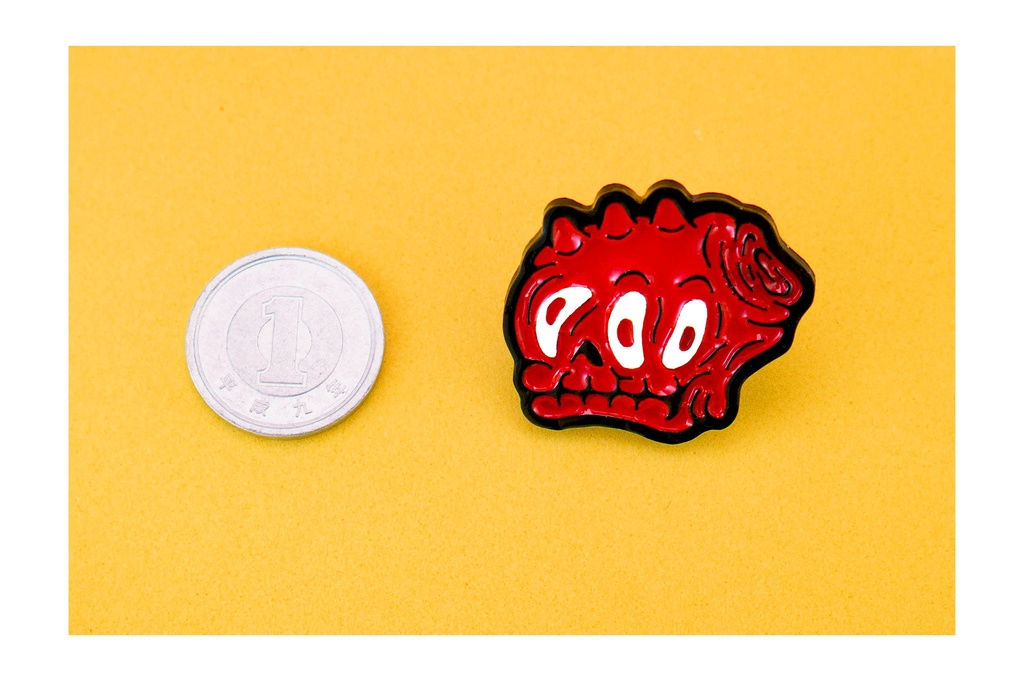 MADE OF ODD 樹脂アートピンズ 〜Red Gloob〜