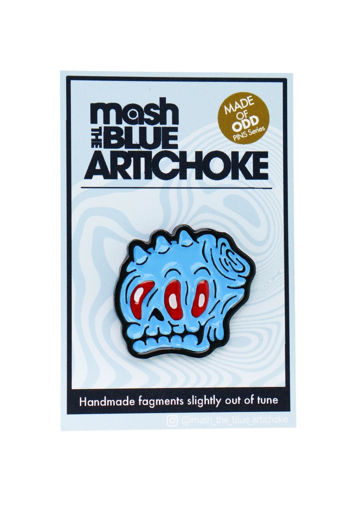 MADE OF ODD 樹脂アートピンズ 〜Blue Gloob〜