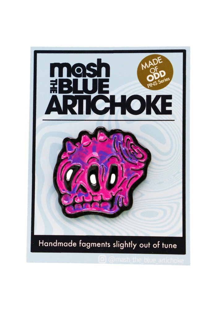MADE OF ODD 樹脂アートピンズ 〜Marble Gloob〜