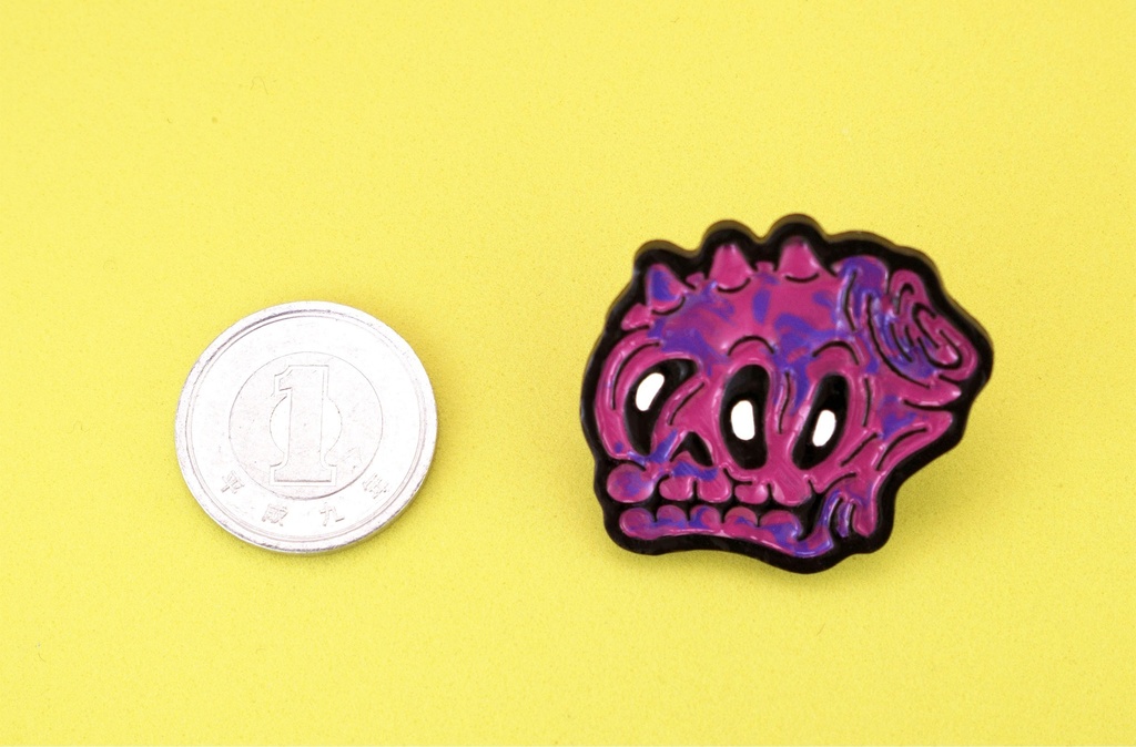 MADE OF ODD 樹脂アートピンズ 〜Marble Gloob〜