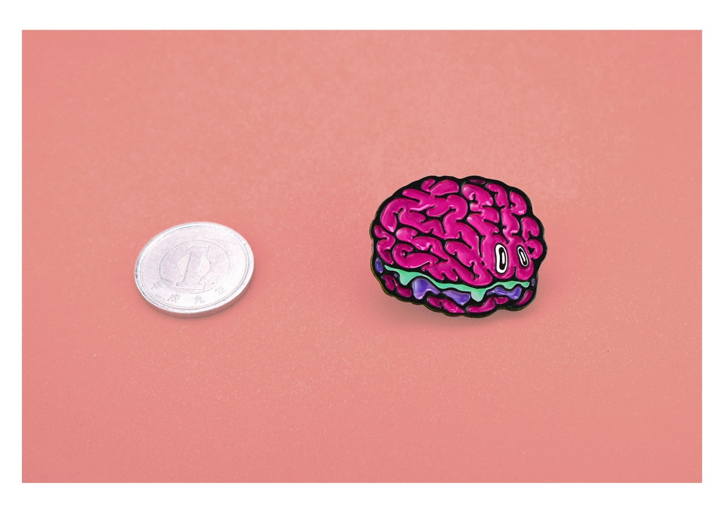 MADE OF ODD 樹脂アートピンズ 〜Neuroburger〜
