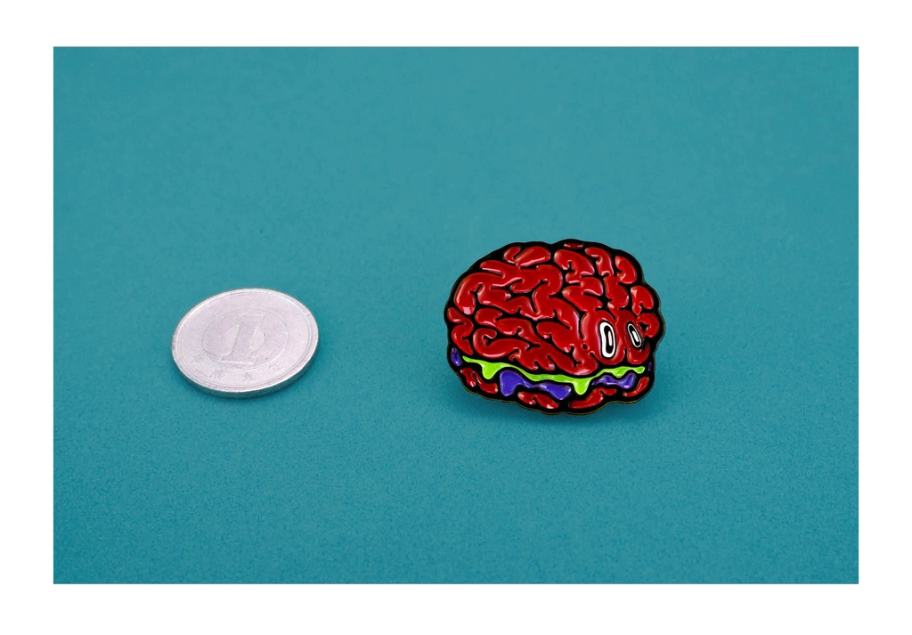 MADE OF ODD 樹脂アートピンズ 〜Neuroburger〜