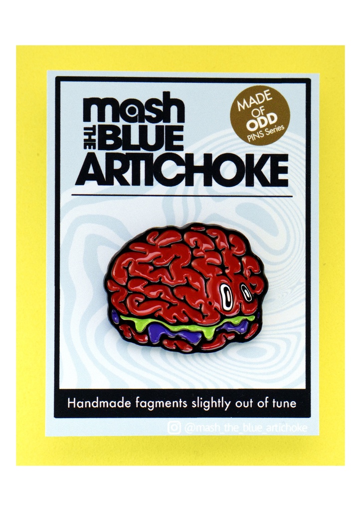 MADE OF ODD 樹脂アートピンズ 〜Neuroburger〜