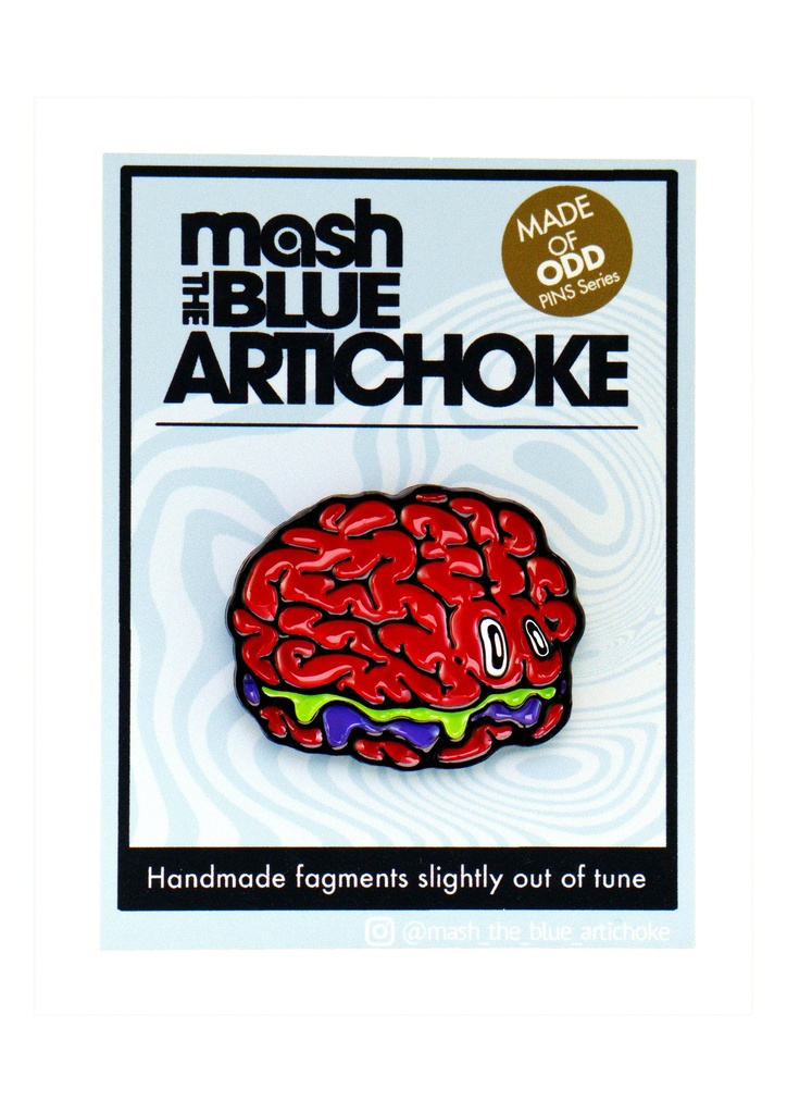 MADE OF ODD 樹脂アートピンズ 〜Neuroburger〜