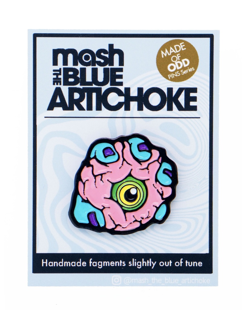 MADE OF ODD 樹脂アートピンズ 〜EYE GRIPPER〜