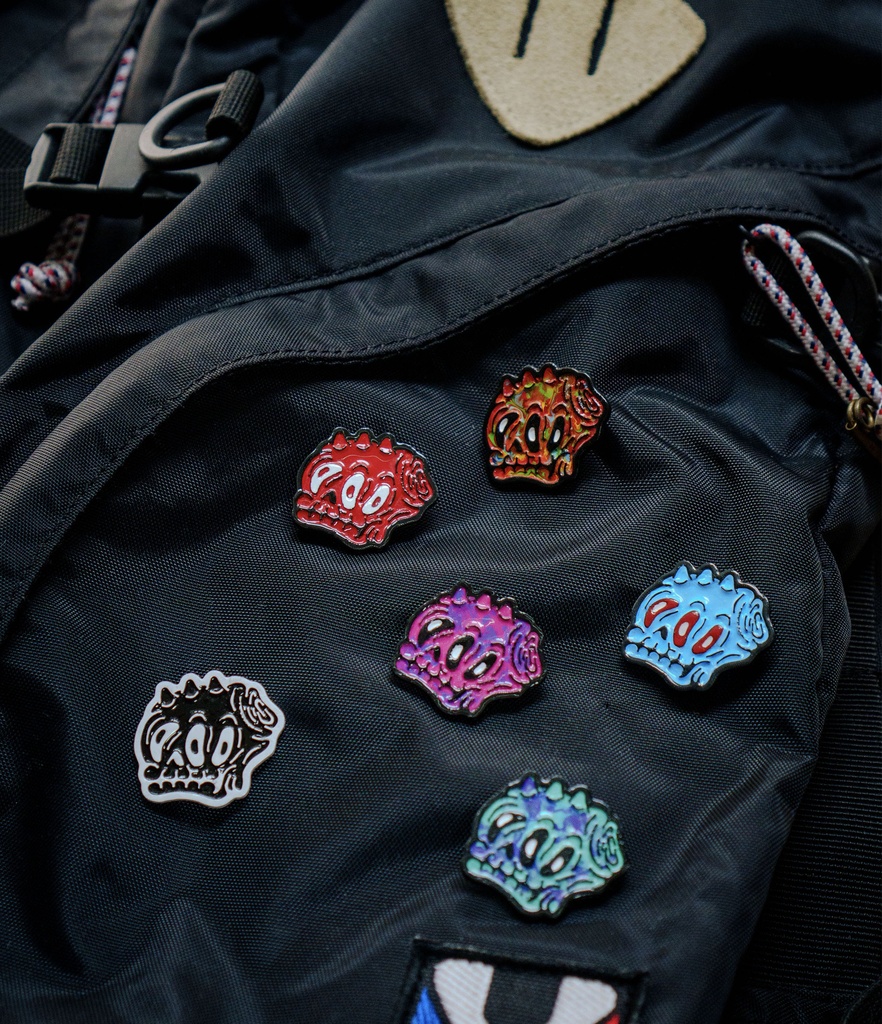 【Pins】Gloob ~monochrome Marble~