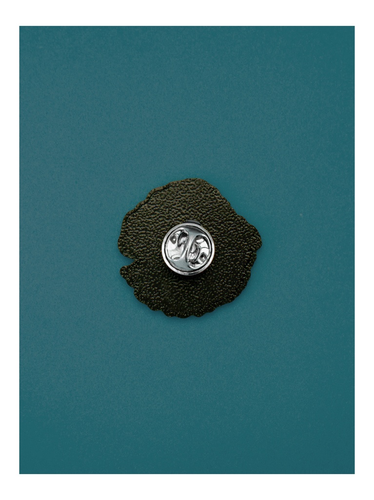 【Pins】mash the BLUE ARTICHOKE monochrome